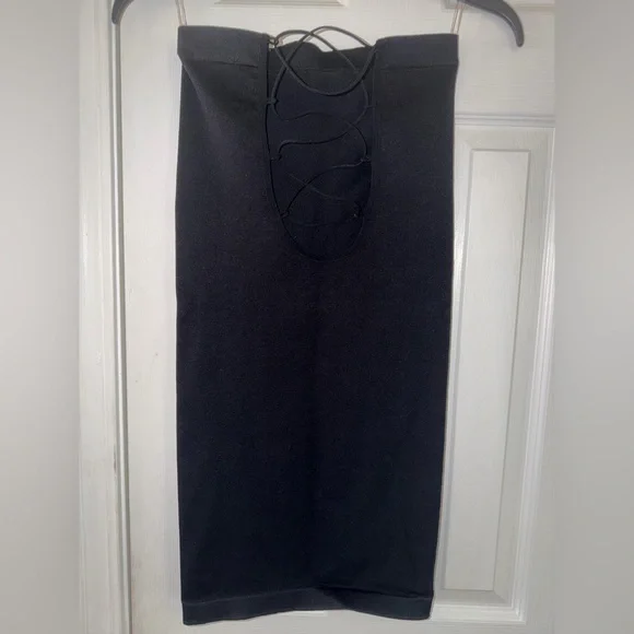 Fashion Nova Black Strapless Dress NWOT - Picture 7 of 7